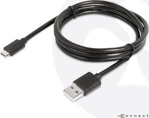 Kabel USB Club 3D USB-A - microUSB 1 m Czarny (CAC-1408) 1