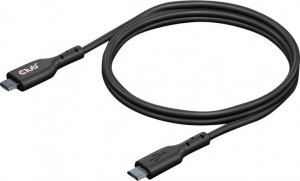 Kabel USB Club 3D USB-C - microUSB 1 m Czarny (CAC-1526) 1