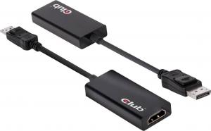 Adapter AV Club 3D DisplayPort - D-Sub (VGA) czarny (CAC-2013) 1