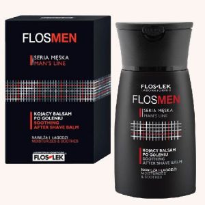 FLOSLEK FlosMen Kojący balsam po goleniu nawilża i łagodzi 100 ml 1