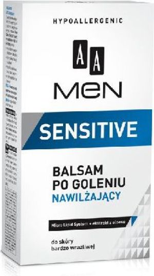 AA Men Sensitive Balsam po goleniu nawilżający 100ml 1