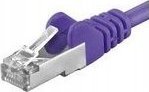 PremiumCord PREMIUMCORD Patch kabel CAT6a S-FTP, RJ45-RJ45, AWG 26/7 2m purpurowy 1