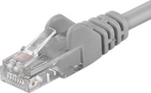 PremiumCord PREMIUMCORD Patch kabel UTP RJ45-RJ45 CAT5e 7m szary 1