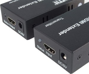 System przekazu sygnału AV PremiumCord Przedłużacz PremiumCord 4K HDMI na 100 m za pośrednictwem jednego kabla Cat5e / Cat6 5