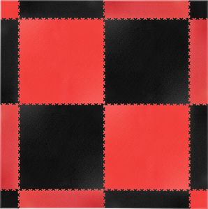 inSPORTline Krawędź maty pod sprzęt inSPORTline Simple 2 szt czerwona 11