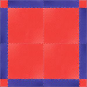 inSPORTline Krawędź maty pod sprzęt inSPORTline Simple 2 szt niebieska 13