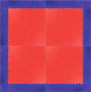 inSPORTline Narożniki do maty pod sprzęt inSPORTline Simple 4 szt. niebieskie 13