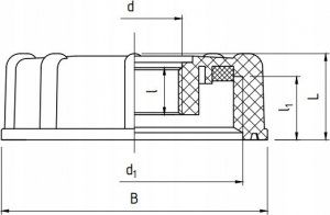Perfexim ADAPTER(REDUKCJA) DO ZBIORNIKA IBC 1/2 2