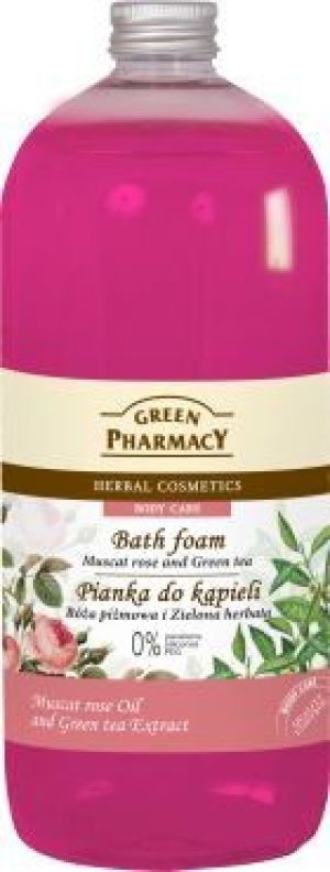 Green Pharmacy Pianka do kąpieli Róża piżmowa & zielona herbata - 811282 1