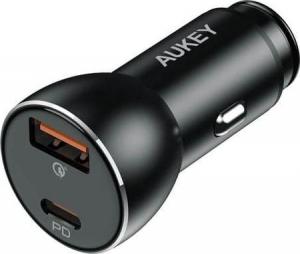 Ładowarka Aukey CC-Y48 1x USB-A 1x USB-C 6 A  (1_788902) 1