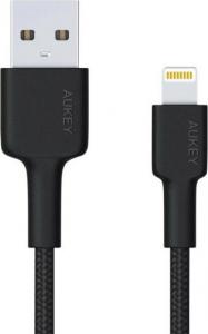 Kabel USB Aukey USB-A - Lightning 2 m Czarny (1_788898) 1