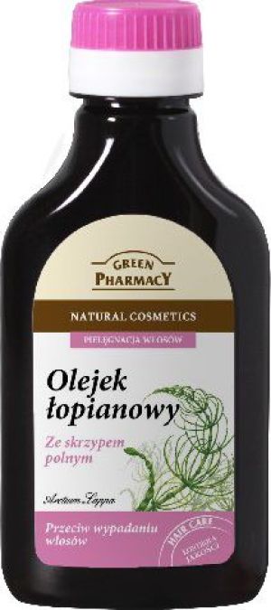 Green Pharmacy Olejek łopianowy ze Skrzypem polnym, przeciw wypadaniu włosów - 810353 1
