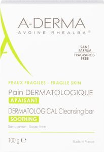 A-Derma A-Derma Les Indispensables Dermatological Cleansing Bar Mydło w kostce 100g 1
