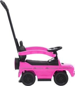 vidaXL Samochód pchacz Mercedes-Benz G63, różowy 2