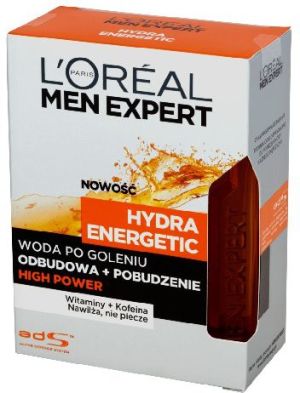 L’Oreal Paris Men Expert Woda po goleniu Hydra Energetic High Power 100ml 1