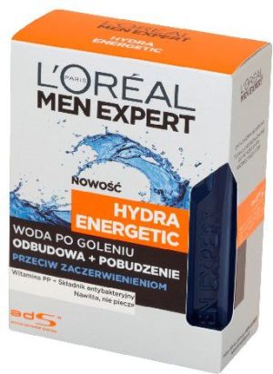 L’Oreal Paris Men Expert Woda po goleniu Hydra Energetic przeciw podrażnieniom 100 ml 1