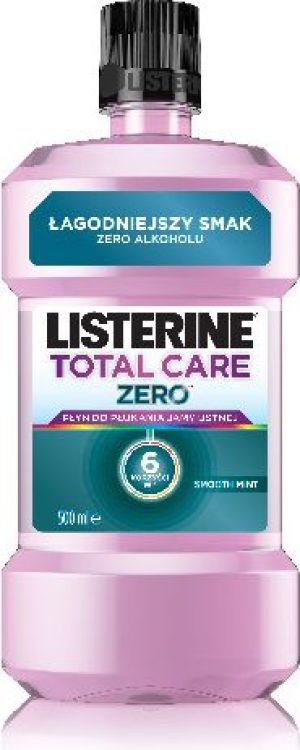 Listerine  Total Care Zero Płyn do płukania ust bez alkoholu 500 ml 1