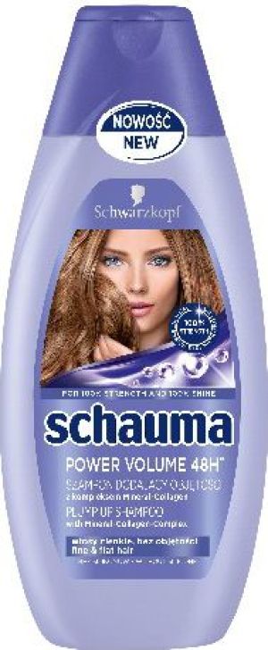 Schwarzkopf Schauma Szampon do włosów Power Volume 48H 400ml - 68952330 1