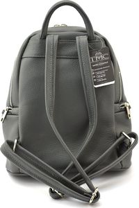 Vera Pelle Plecak skórzany vp821 szary Nie dotyczy 5