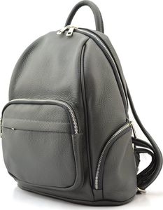Vera Pelle Plecak skórzany vp821 szary Nie dotyczy 6