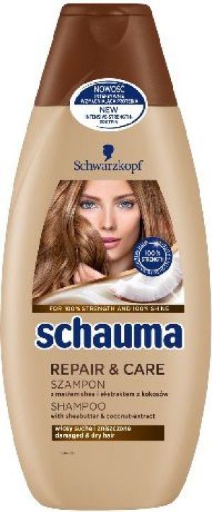 Schwarzkopf Schauma Szampon do włosów Repair & Care 400 ml 1