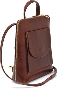 Vera Pelle vp1025 brązowy Elegancki, luksusowy plecak skórzany Nie dotyczy 4