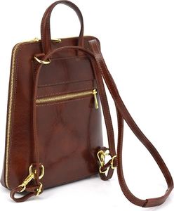 Vera Pelle vp1025 brązowy Elegancki, luksusowy plecak skórzany Nie dotyczy 6