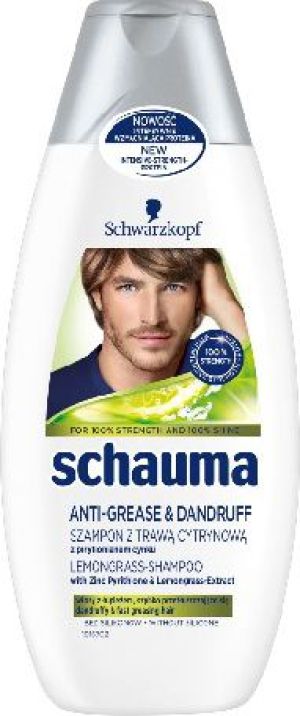 Schwarzkopf Schauma szampon przeciwłupiezowy Lemon Grass For Men 400ml 1