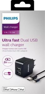 Ładowarka Philips DLP2307 2x USB-A 3 A (1_753262) 2