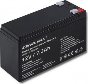 Qoltec Akumulator AGM 12V 7.2Ah max.108A 1