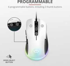 Mysz Trust GXT 922W YBAR  (24485) 6