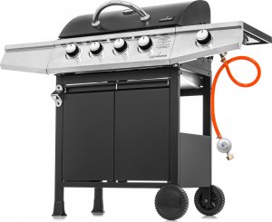 Lehmann Ohio Grill ogrodowy gazowy 9.3 kW 33.5 cm x 61 cm 5