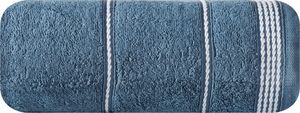 Eurofirany Ręcznik Kąpielowy Eurofirany Mira 10 500 g/m2 Ciemny Niebieski 30x50 1