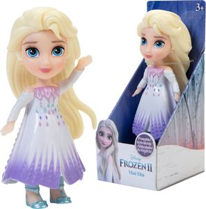 Jakks Pacific Mini lalka Frozen II Elsa w biało-fioletowej sukience 1
