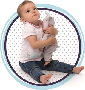 Smoby MiniKiss interaktywna lalka bobas w stroju króliczka Smoby 3