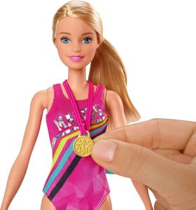 Lalka Barbie Mattel Kariera - Barbie pływaczka i Ken Ratownik (GHK23 + FXP01) 4