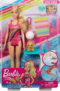 Lalka Barbie Mattel Kariera - Barbie pływaczka i Ken Ratownik (GHK23 + FXP01) 10