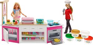 Lalka Barbie Mattel  Idealna Kuchnia i lalka Kariera - Szef kuchni (FXN99, FRH73) 2