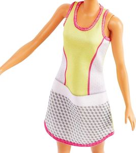 Lalka Barbie Mattel Kariera - Tenisistka + zestaw modnych ubranek Dream Big (GJL65/GHX61) 6
