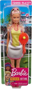 Lalka Barbie Mattel Kariera - Tenisistka + zestaw modnych ubranek Dream Big (GJL65/GHX61) 10