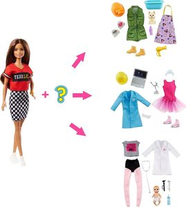 Lalka Barbie Mattel Kariera Zestaw niespodzianka + Ken Fashionistas (GLH64 + FXL62) 4