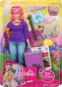 Lalka Barbie Mattel Lalka Barbie zestaw Daisy i Ken w podróży 13