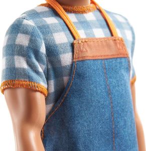 Lalka Barbie Mattel Barbie zestaw Farma Traktor z przyczepką, lalka Barbie z kurnikiem i Ken ze świnką 13