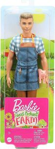 Lalka Barbie Mattel Barbie zestaw Farma Traktor z przyczepką, lalka Barbie z kurnikiem i Ken ze świnką 8