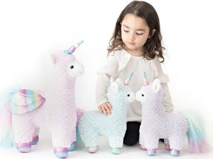 Spin Master Gund pluszowa maskotka Lama Jednorożec Lamorożec 45 cm Spin Master 3