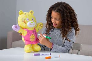 Tomy Doodle Bear żółty miś do malowania z mazakami 6