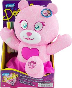 Tomy Doodle Bear różowy miś do malowania z mazakami 2