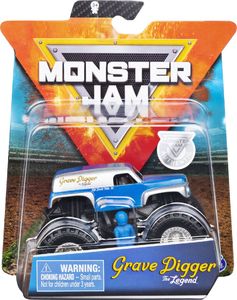 Spin Master Spin Master Monster Jam pojazd Grave Digger The Legend 1:64 + figurka 1