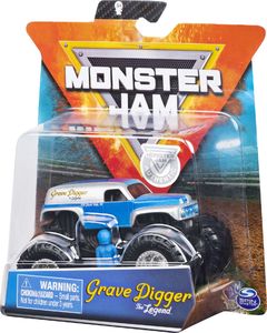 Spin Master Spin Master Monster Jam pojazd Grave Digger The Legend 1:64 + figurka 2