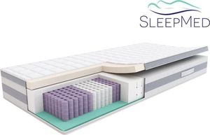 SleepMed SLEEPMED HYBRID PREMIUM PLUS - materac multipocket, sprężynowy, Rozmiar - 160x200 1